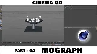 C4D Tutorial :- Basic Fundamentals (part - 04) MoGraph