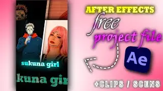 SUKUNA COSPLAY EDIT🥵 | Instagram edit✨ | After Effects Free Project (clips/scene)🖇️