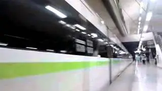 Athens Metro. Hyundai Rotem at Monastiraki