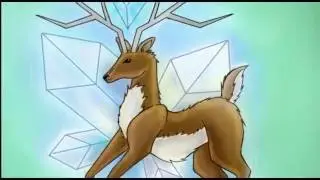 Redraw old picture - "Deer" - speedpaint