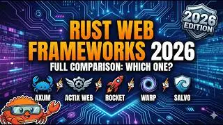 Rust Web Frameworks in 2026: Axum vs Actix vs Rocket vs Warp vs Salvo (Full Comparison)
