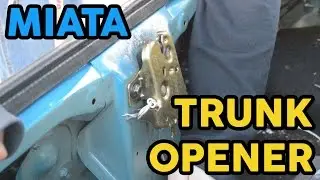 Miata Custom Trunk Opener