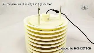 Air temperature and humidity gas sensor