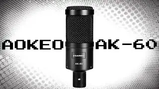 Aokeo AK-60 Condenser Microphone Test / Review (project from the body of the mic coming soon)