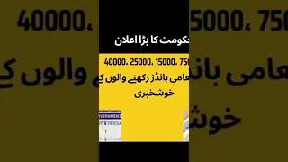 Extension in last date|National Prize Bonds of 40000, 25000, 15000, 7500