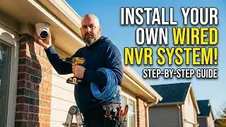 Install Your Own Wired NVR Security System in One Day