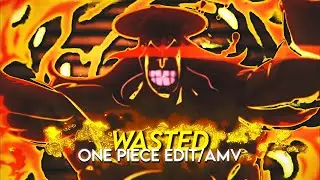 Wasted - One Piece [AMV/EDIT] | Alight Motion Edit | Free Preset