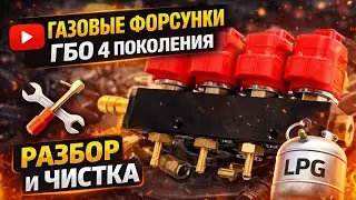 #82. Disassembling and cleaning 4th generation LPG injectors