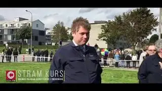 Stram Kurs - Rasmus Paludan debaterede i Fredericia