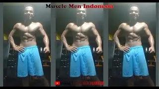 Pria Papua Berotot Sixpack Gym | Hot Black Muscle Sixpack Men Workout