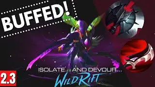 BUFFED KHA'ZIX hurts like heck | Wild Rift Patch 2.3