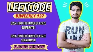3254. Find the Power of K-Size Subarrays I | 3255. Find the Power of K-Size Subarrays II | MEDIUM