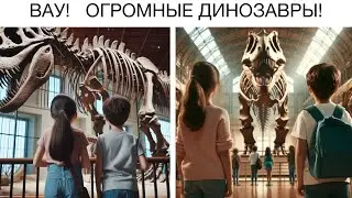 МИР ДИНОЗАВРОВ. Словно прошли через портал и оказались в далеком прошлом! #портал #динозавры