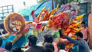 Durga Murti Making 2021 | Sunder Kalakar Durga idols 2021 | Durga idols Transporting | Navratri 2021