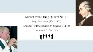 Boccherini Minuet for Brass Quintet