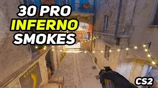 Every Smoke You Need on INFERNO (30 Smokes) | CS2 Tips