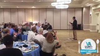 2017 Equality Breakfast  - Lt. Governor Ralph Northam