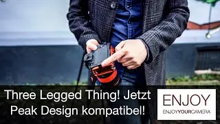 3 Legged Thing ELLIE Copper Peak Design und Arca kompatible Winkelschiene!