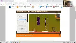 Determination of concentration of KMnO₄ solution
