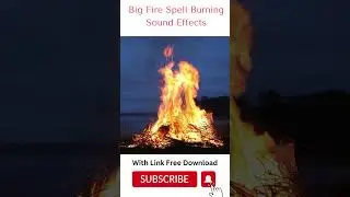 Big Fire Spell Burning Sound Effects #soundeffects #Shorts