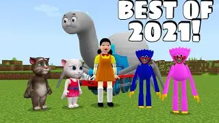 BEST COMPILATION OF COFFIN MEME IN MINECRAFT 2021
