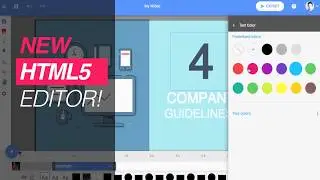 The New Wideo Editor Html5 is here!