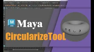 Circularize Tool in Maya | 3D Modeling Tutorial For Beginners|Autodesk Maya