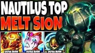 Sion Top Lane didn't except my Nautilus Season 14 Build to OUTDAMAGE HIM 🔥 LoL Nautilus s14 Gameplay