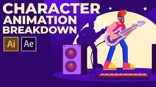 Character Animation Breakdown in After Effects