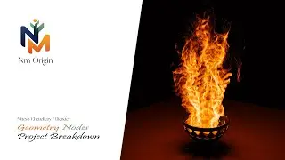 Realistic Fire Simulation in Blender (Geometry Nodes) | Full Breakdown 