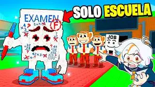 DE $0 A $100 TRILLONES SOLO CON BRAINROT DE ESCUELA en STEAL A BRAINROT 🤑🤑