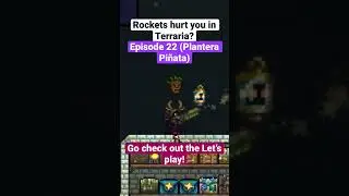 So rocket launcher hurts the user?? #games #gameplay #letsplay #terraria #game #meme #playthrough