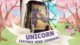 Unicorn Leather Junk Journal * available *