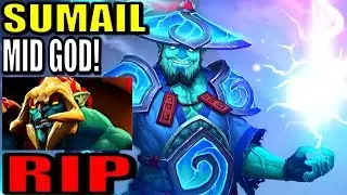 This Is How You Destroy Huskar Mid Using Storm Spirit! Sumail 7.23 Gameplay Dota 2