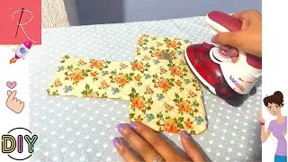 MINI WALLET WITH ONLY 2 SEAMS ⭐️ DOCUMENT HOLDER EASY TO MAKE WITH DIVISIONS