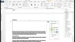 Text box, wrapping, distance to bottom