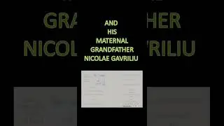 Tonio and Neculai Gavriliu. Tonio in His First Years of Life. Nicolai in The Last Years of His Life