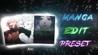Trending Manga Edits PresetsAlight Motion Presets