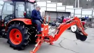 Екскаватор KB2475 к трактору Kioti NX4510