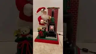 Vintage 1994 Holiday Creations Animated Santa