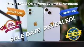 iPhone Prices revealed for Flipkart Big Billion Days Sale 2023! iPhone 12, 13, 14 Prices revealed!