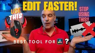Secrets to FASTER EDITING in DaVinci Resolve 19 with MX Master 3s