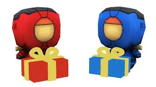 V2 and V1 open presents. [CC]