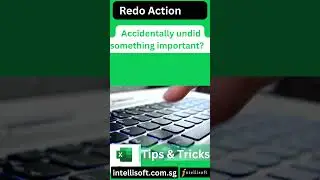 Keyboard Shortcut to Redo Any Action in Excel #exceltech #exceltips #excelshortcuts #excelshortcuts