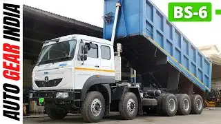 India's Biggest Tipper 16 Wheeler Truck || Tata Signa 4825.TK Review || Auto Gear India