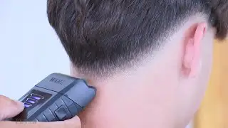 low fade-haircut tutorial | asmr barber