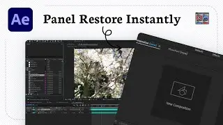 How to reset workspace to default layout in After Effects