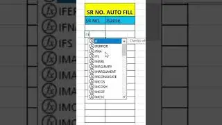 "Excel Magic: Auto-Fill Numbers and Names