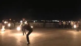 Флешмоб в Ростове Gangnam Style Ростов-на-Дону 2012 (пародия, fire parody)  Fire show