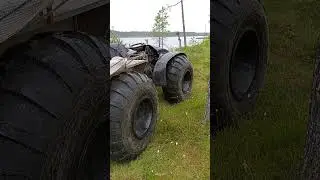 внедорожник кабриолет 4*4. формируем озеро.